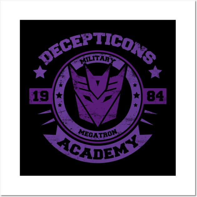 Decepticons Academy war Wall Art by Soulkr